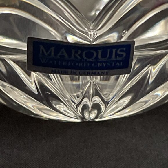 Marquis by Waterford Crystal Sweet Memories Bowl Scalloped Hearts Trinket Candy - Picture 4 of 5